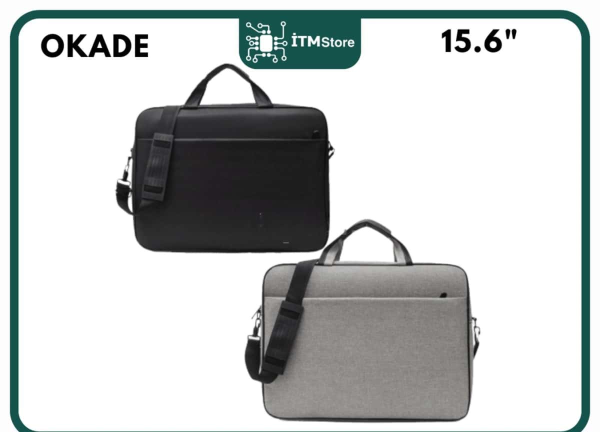 Laptop çantası Boz rəng - Tenderyard
