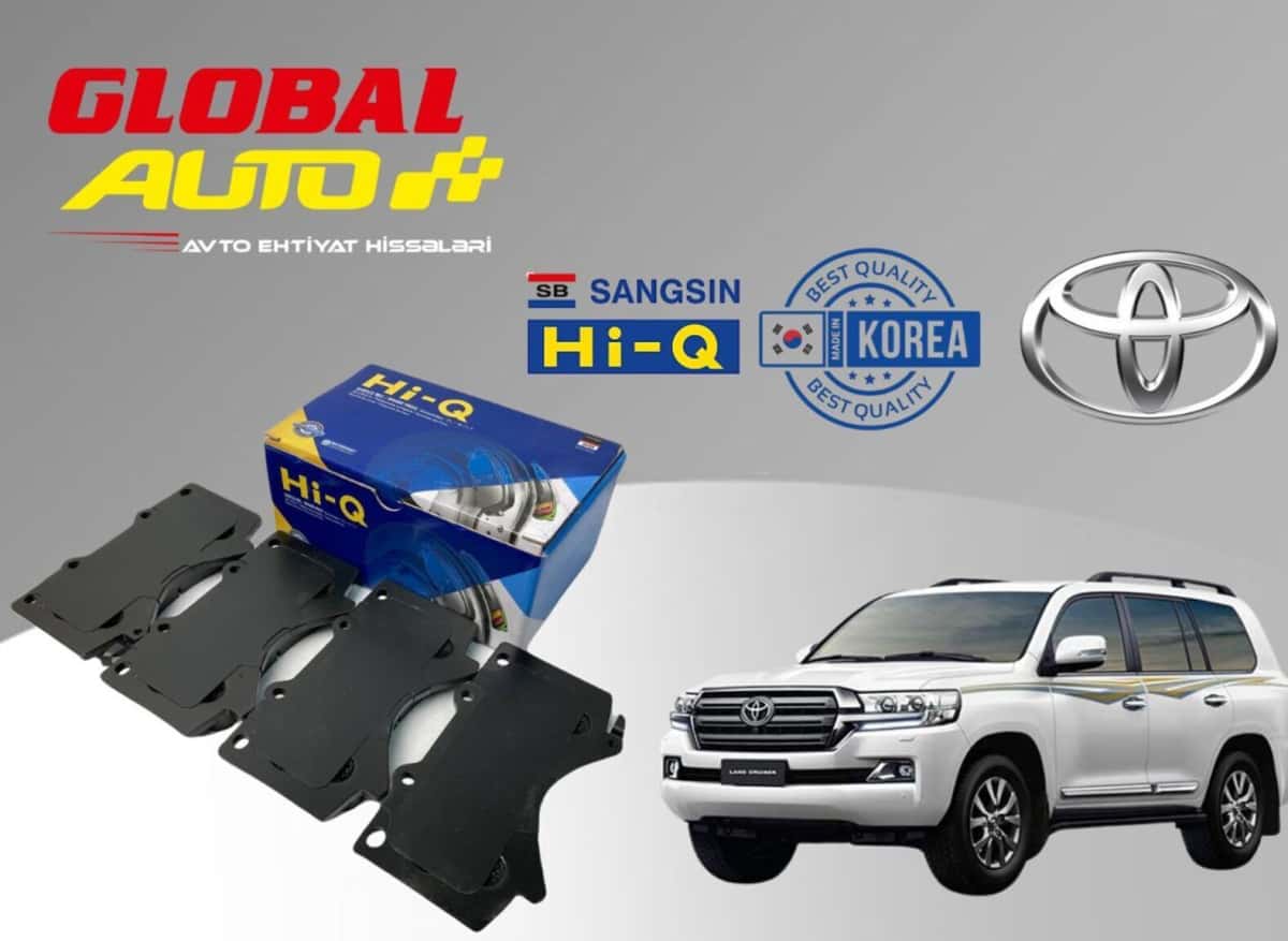 Brake pad for Toyota Land Cruiser J200 - Tenderyard