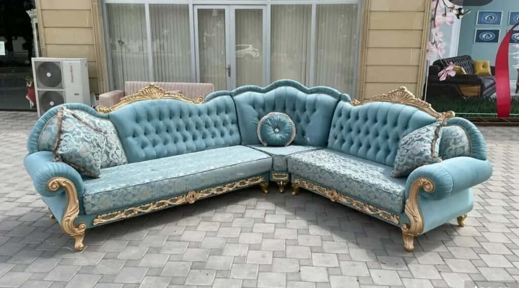 Künc divan, Qarışıq rəng - Tenderyard