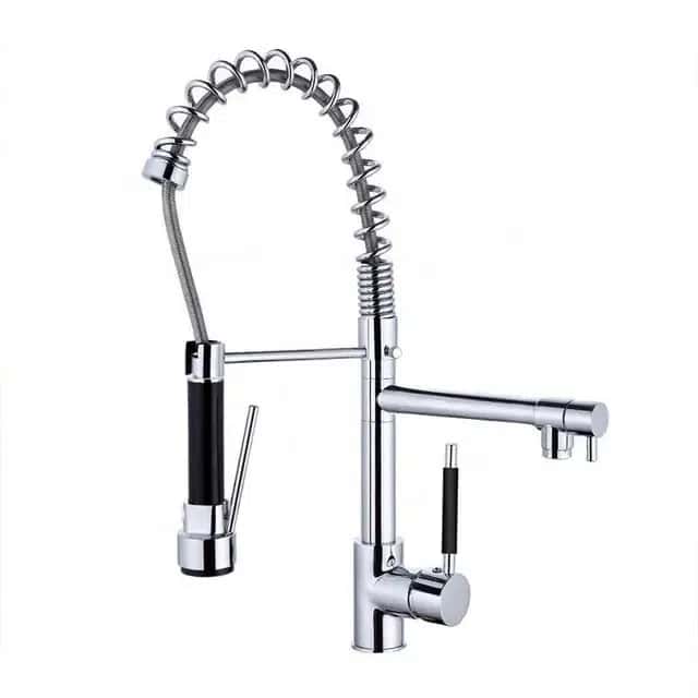Kitchen faucet, Silver color - Tenderyard