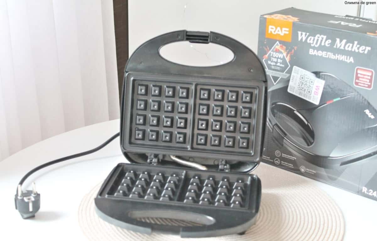 Waffle maker 850 W - Tenderyard