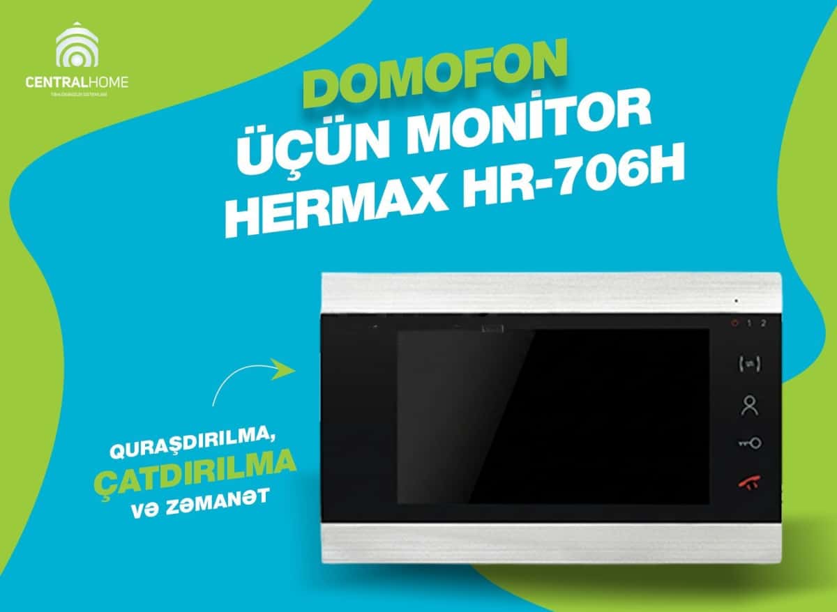Intercom monitor Hermax HR-706H - Tenderyard