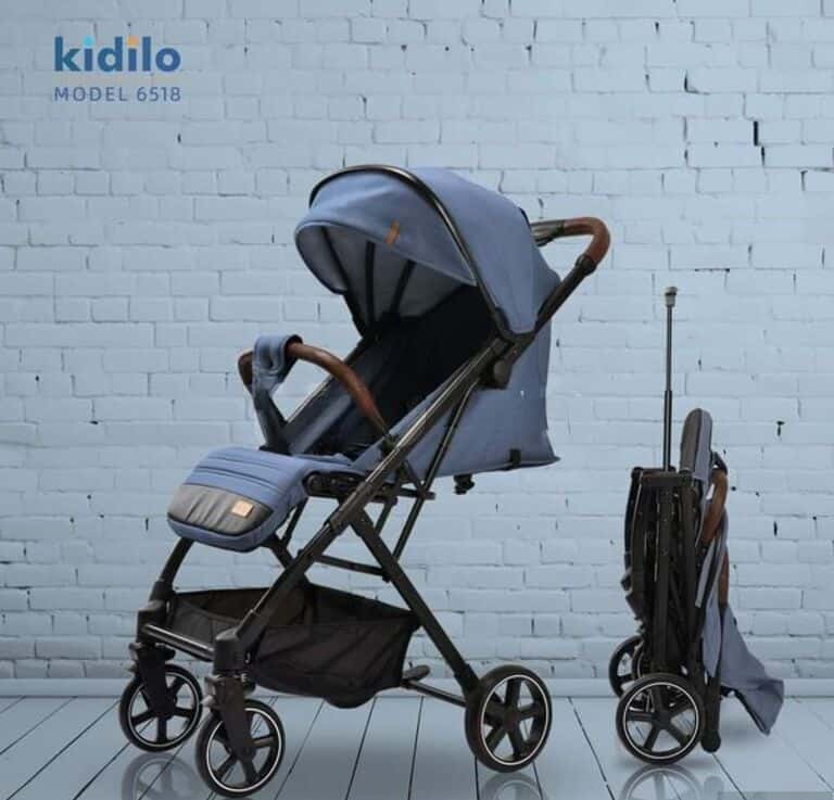 Unisex baby stroller, Black color - Tenderyard