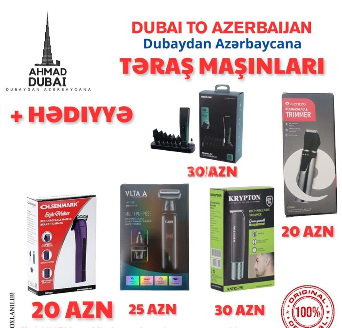 Təraş aparatı yeni - Tenderyard
