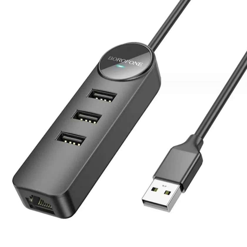 Borofone DH6 USB Hub - Tenderyard