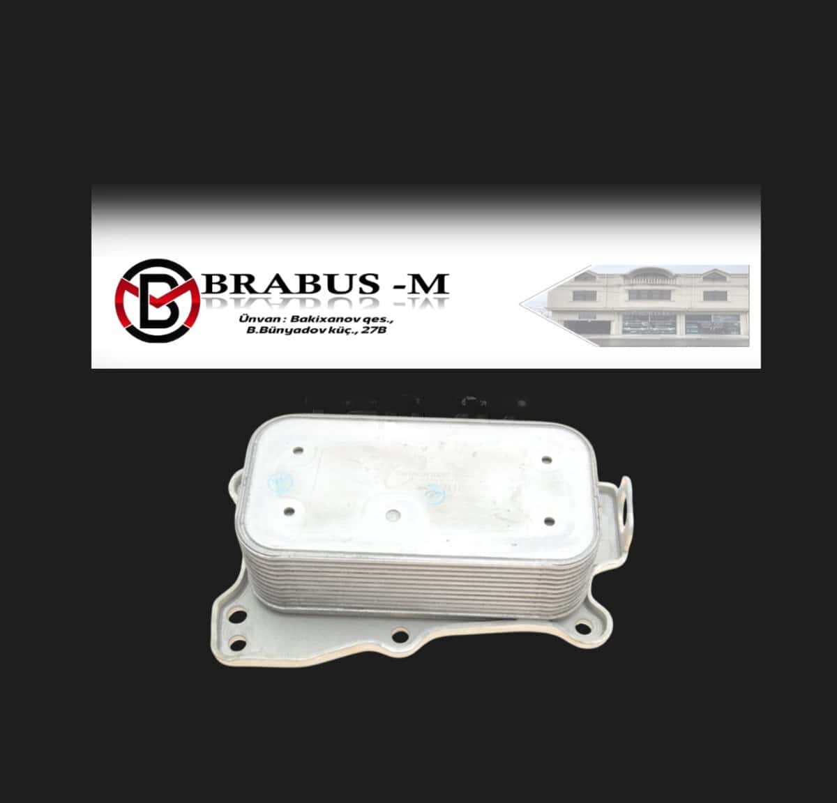 Oil cooler Mercedes M272 - Tenderyard