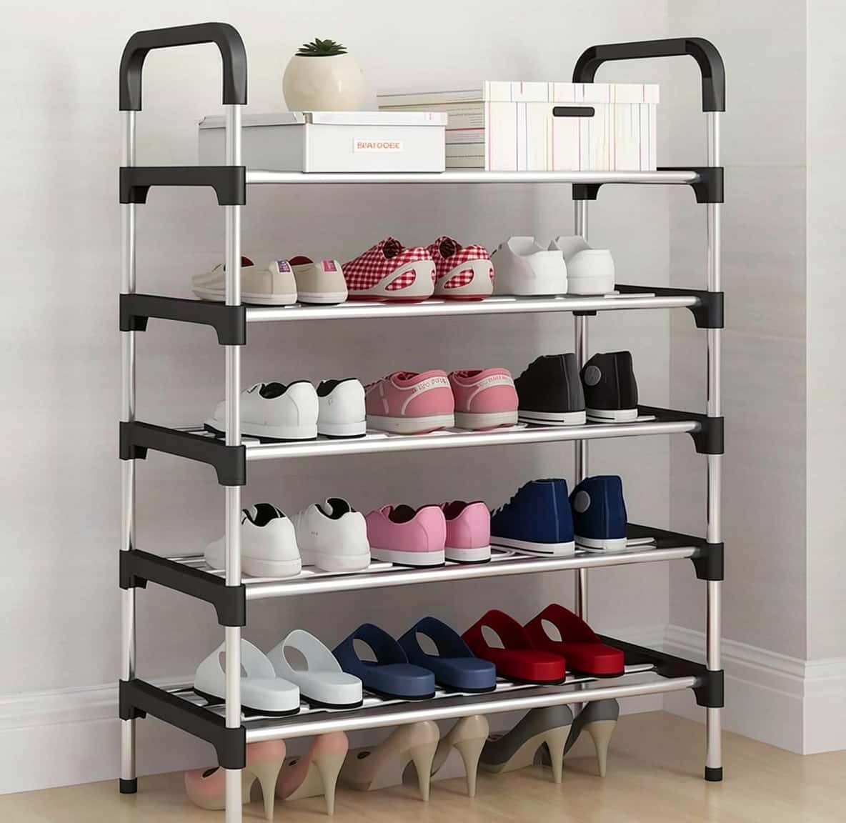5-tier Shoe Rack - Tenderyard