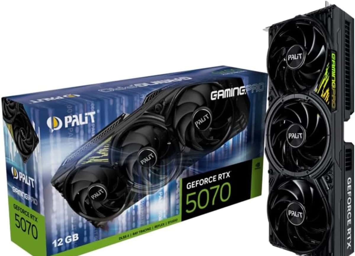 Video kart Palit GamingPro-S GeForce RTX 5070 12GB - Tenderyard