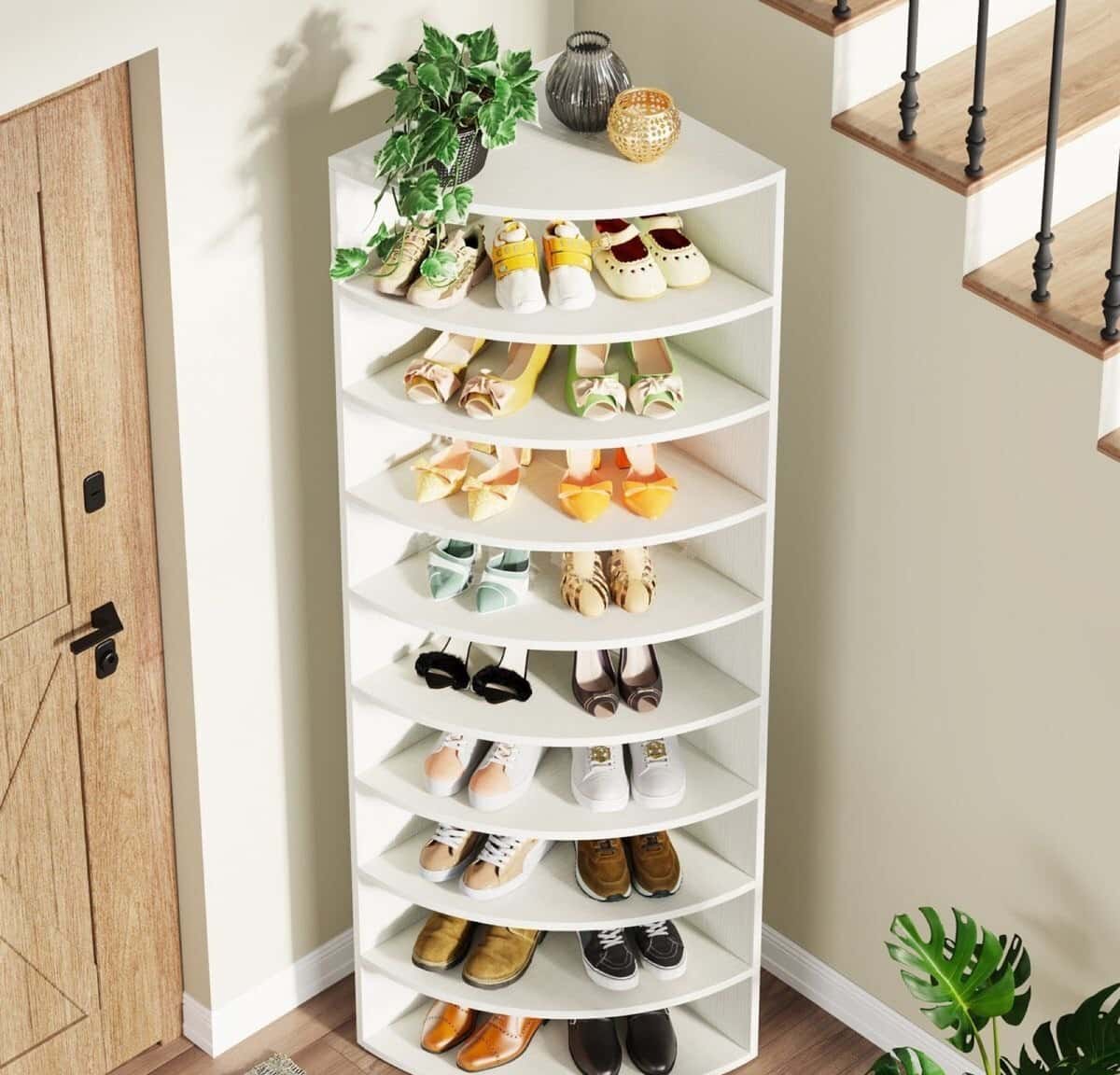 Shoe rack 9-section - Tenderyard