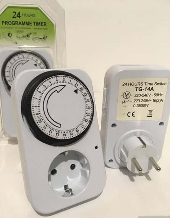 Mechanical electric timer 24-hour - Tenderyard