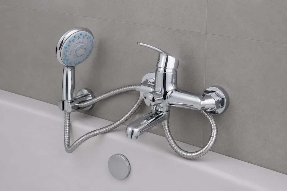 Shower faucet, Silver color - Tenderyard