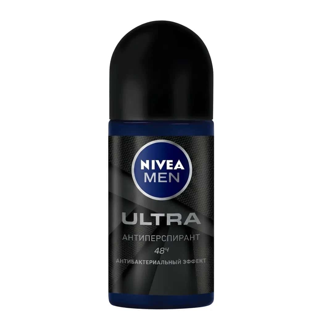 Nivea Men Ultra Антибактериальный антиперспирант 50 мл - Tenderyard
