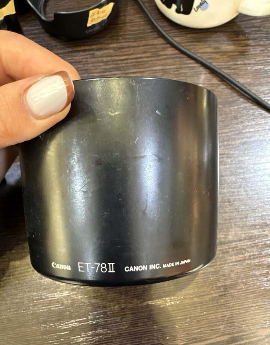 Lens Hood Canon ET-78 II (for 135mm f/2L) - Tenderyard