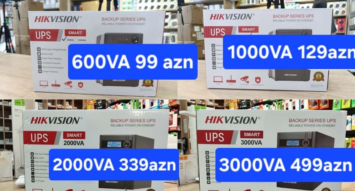 Hikvision Backup Series UPS - Tenderyard
