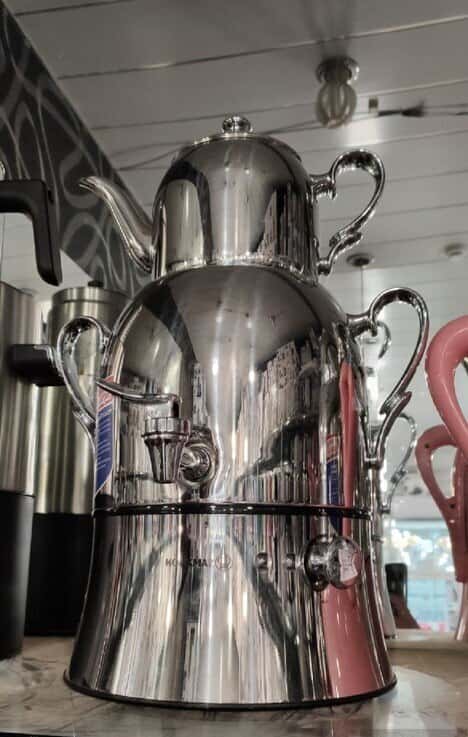 Samovar Paslanmayan polad material - Tenderyard