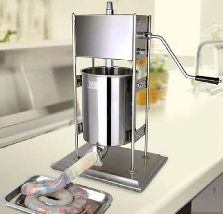 Stainless Steel Sausage and Salami Stuffer Machine - Tenderyard