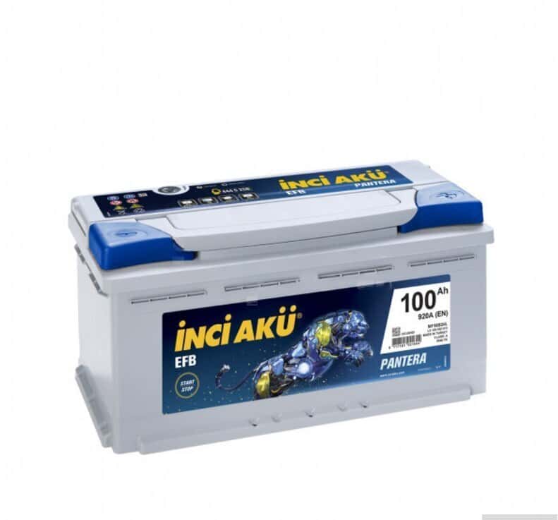 Akkumulyator İnci EFB 100 Ah - Tenderyard