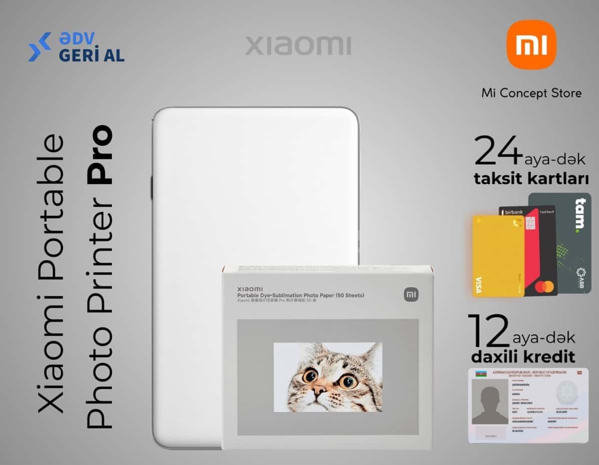 Фотопринтер Xiaomi Photo Printer Pro - Tenderyard