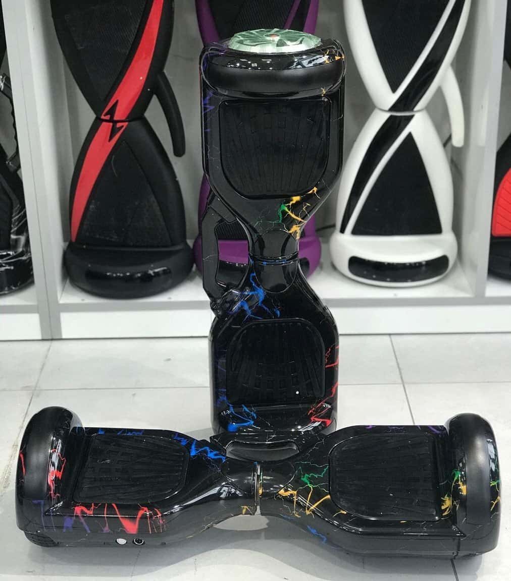 Ferrari Model Hoverboard Segway with Handle - Tenderyard