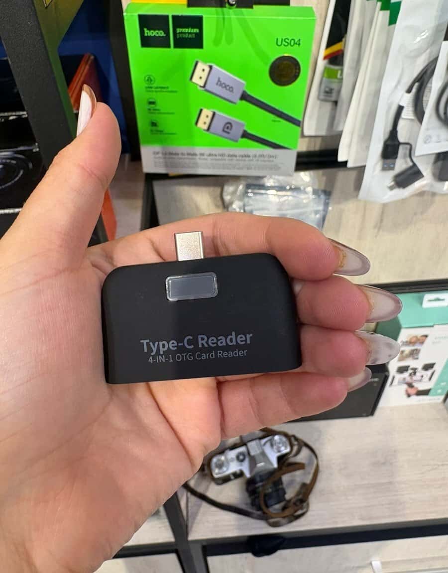 Картридер Type-C 4-in-1 OTG - Tenderyard