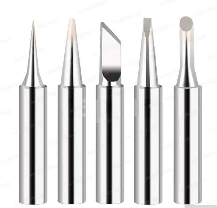 Soldering iron tip set 5 pieces - Tenderyard