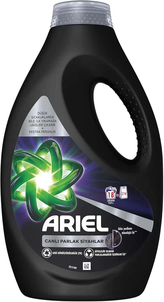 Ariel Liquid Detergent for Black Fabrics, 0.9 L - Tenderyard