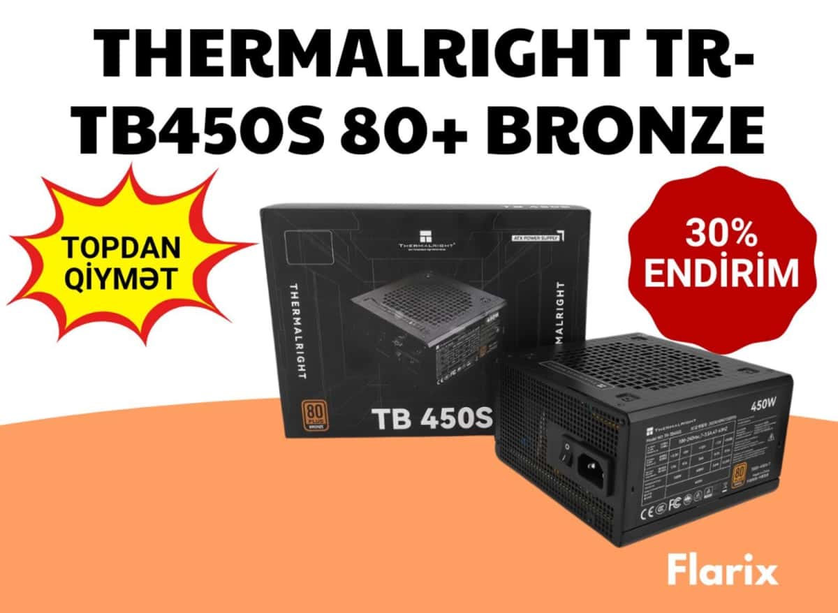 Блок питания Thermalright TR-TB450S 80+ Bronze - Tenderyard
