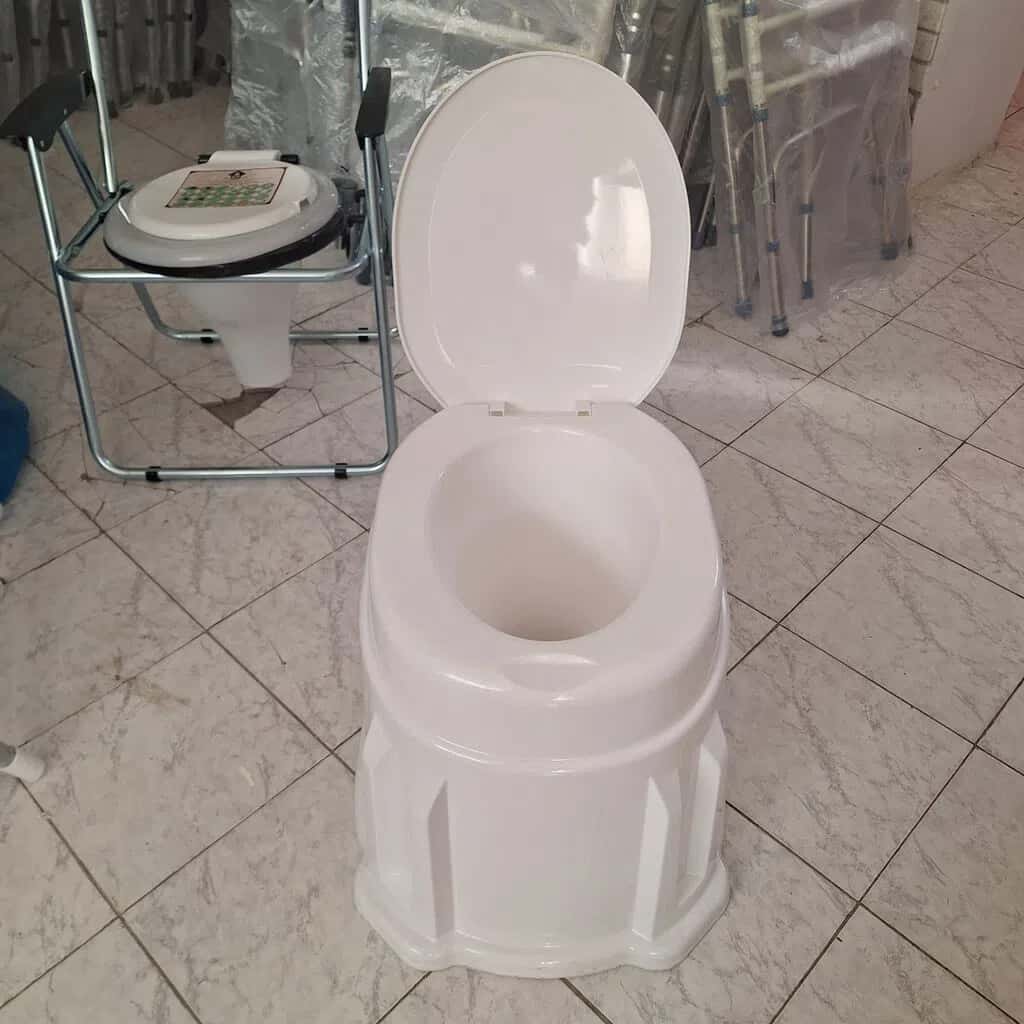 Sanitary toilet for disabled and patients (up to 130 kg) - Tenderyard