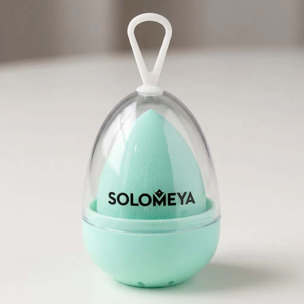 Solomeya Microfiber Velvet Tiffany Makiyaj Sponju - Tenderyard