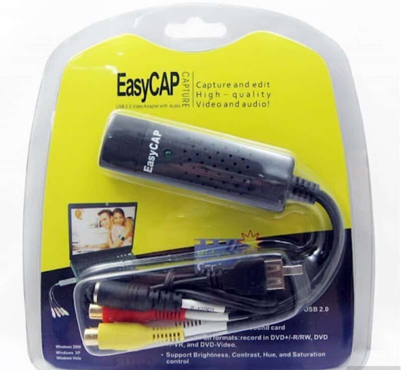 EasyCap USB Video Capture Card - Tenderyard