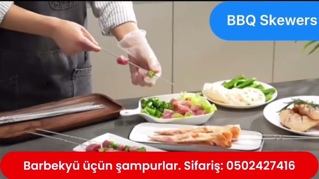 Barbekyü üçün şampurlar - Tenderyard