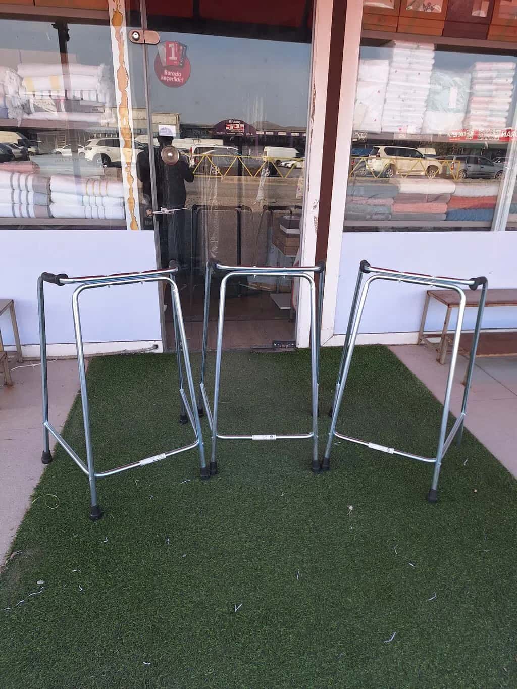 Metal Walker Walking Support Frame - Tenderyard
