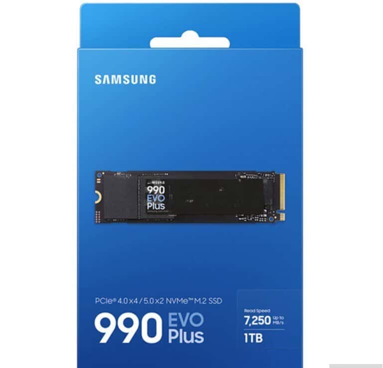 SSD Samsung 990 EVO Plus 1TB M.2 NVMe - Tenderyard