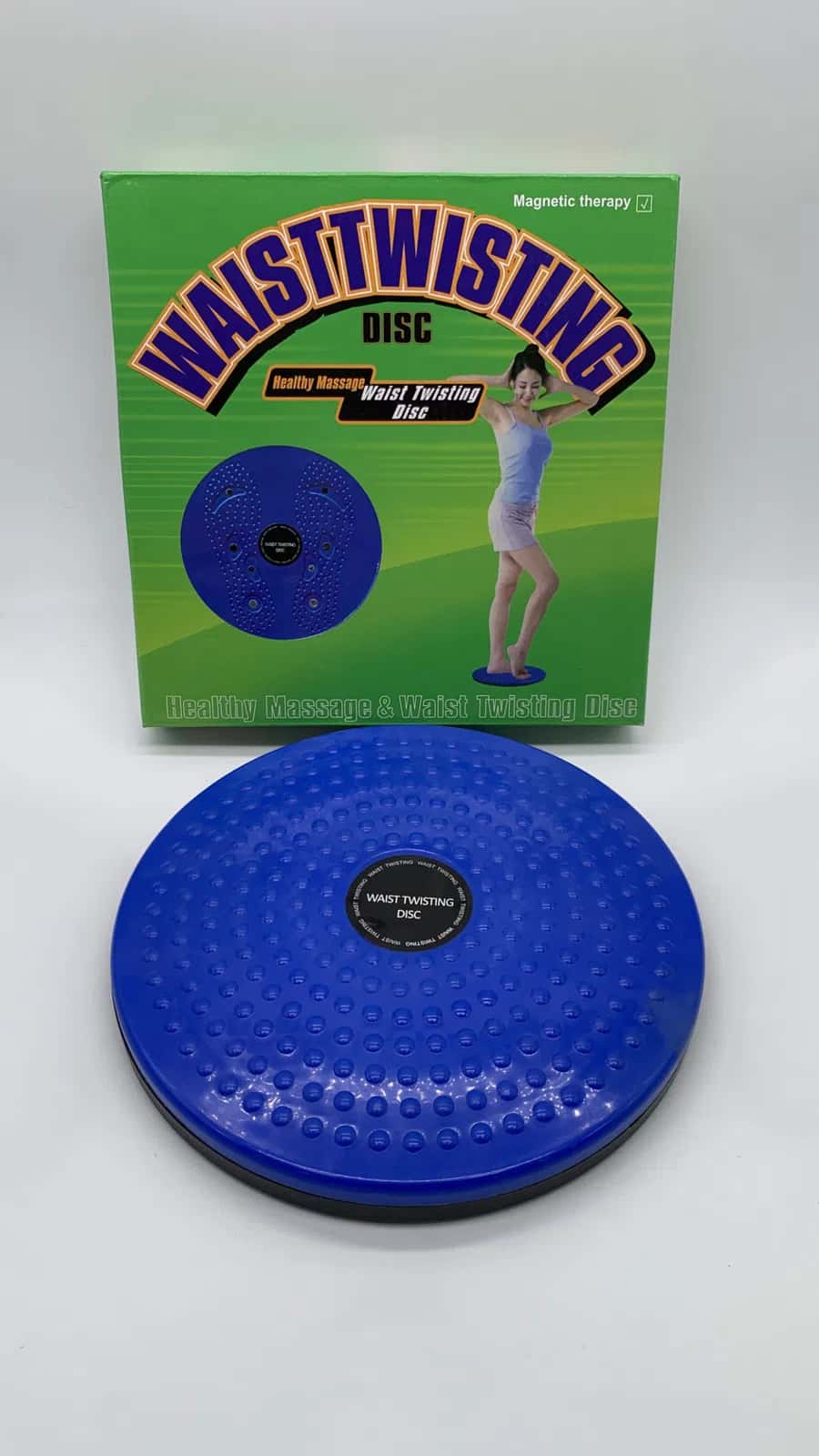 Balance disc plastic blue - Tenderyard