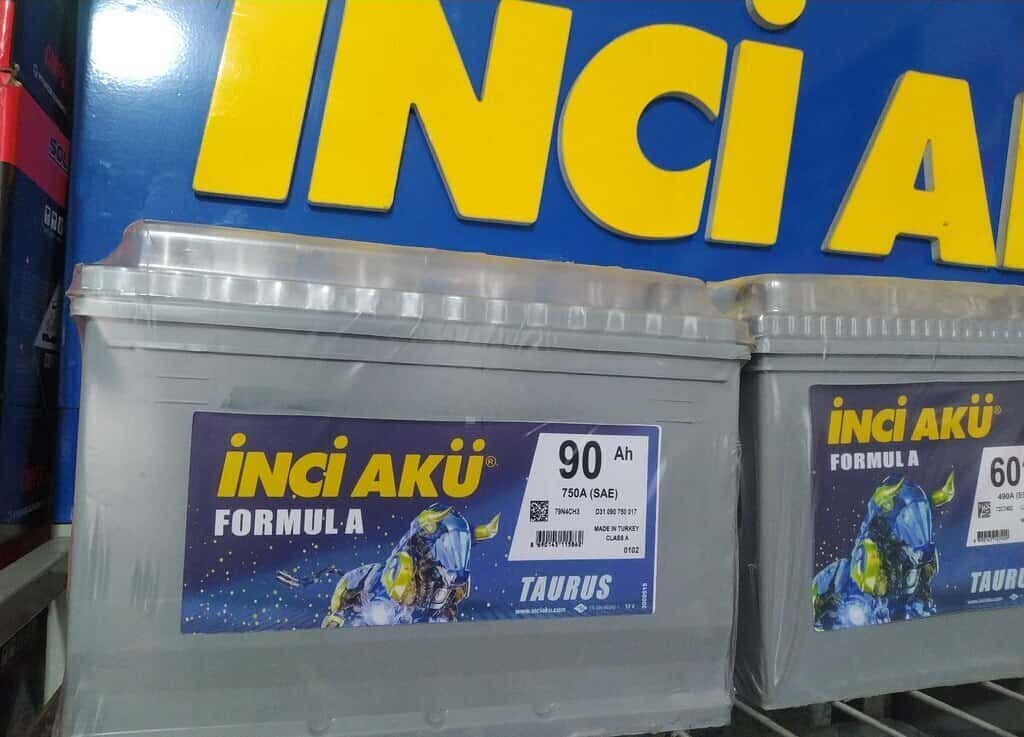Akkumulyator İnci Aku 12V 90Ah - Tenderyard