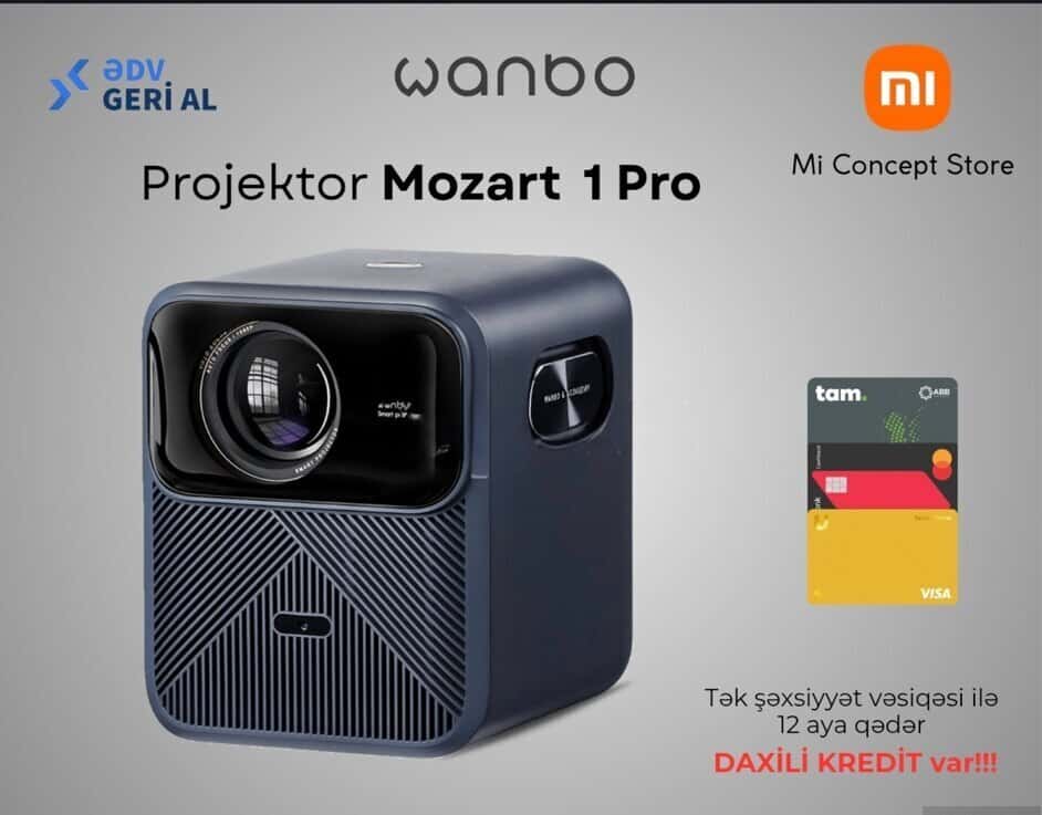 Proyektor Wanbo Mozart 1 Pro - Tenderyard