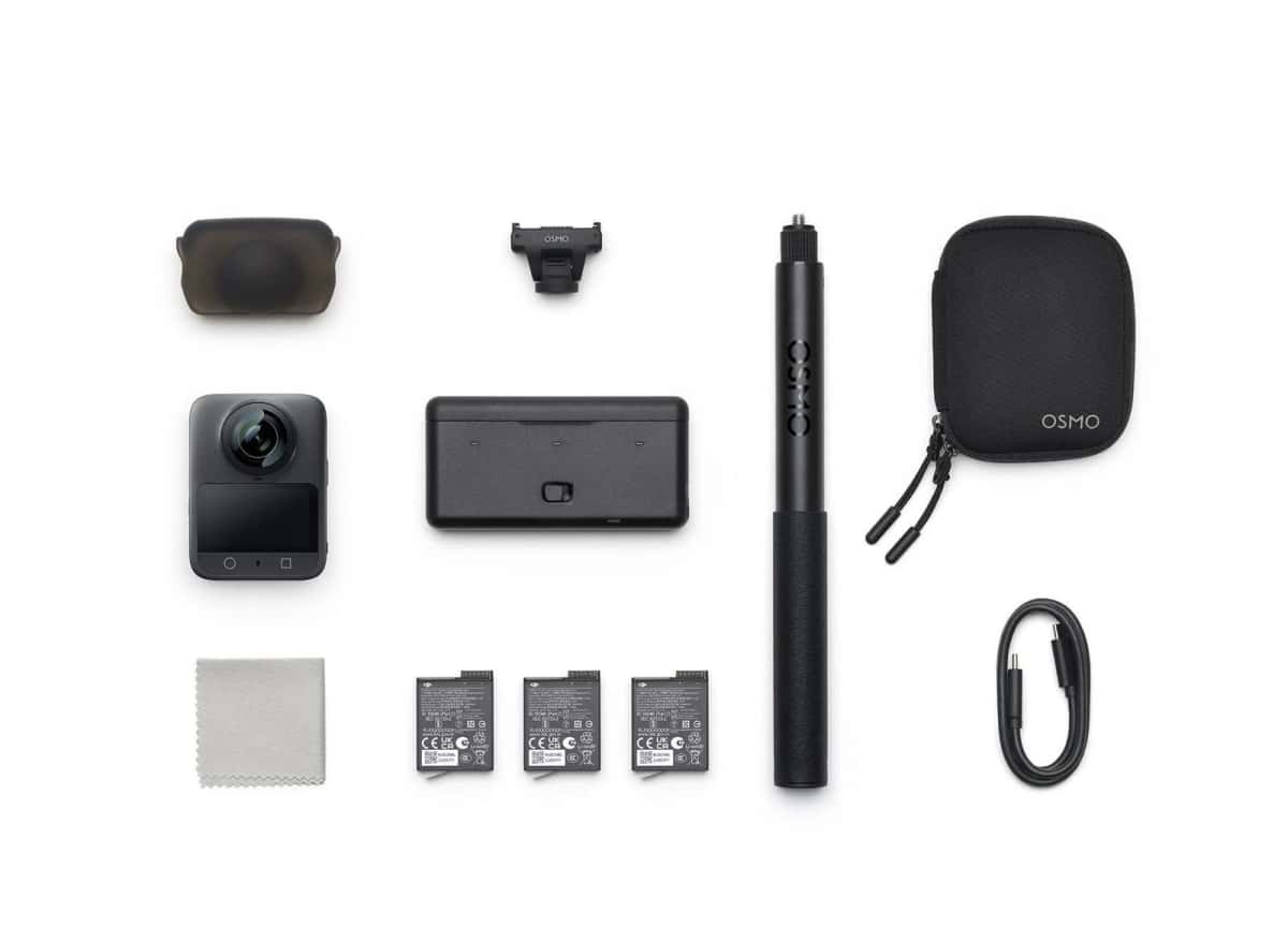 Video Camera DJI Osmo Action 360 128GB - Tenderyard