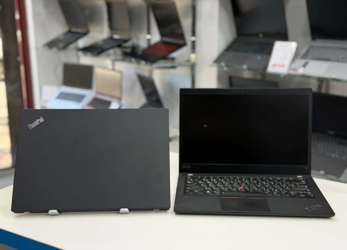 Lenovo brand laptop, Gray color - Tenderyard