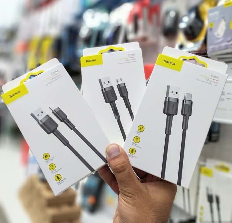 Baseus USB Cable (Type-C, Micro, Lightning) - Tenderyard