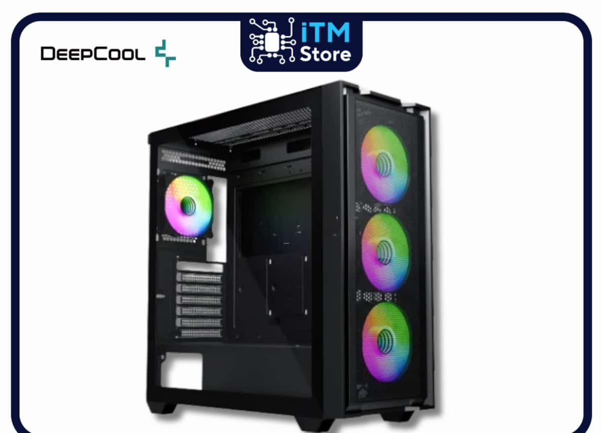 Computer case Xbase EL4 4 ARGB fan - Tenderyard