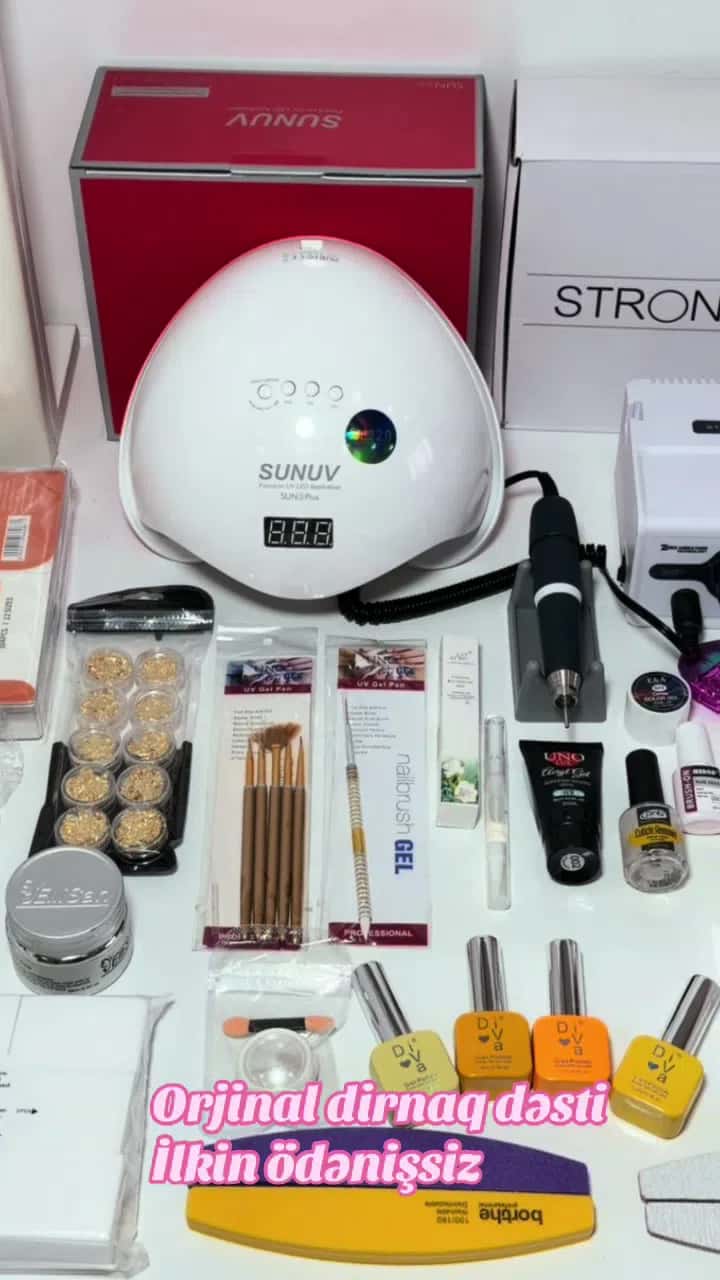 Professional Nail Care Set (Strong 211 and SunUV) - Tenderyard