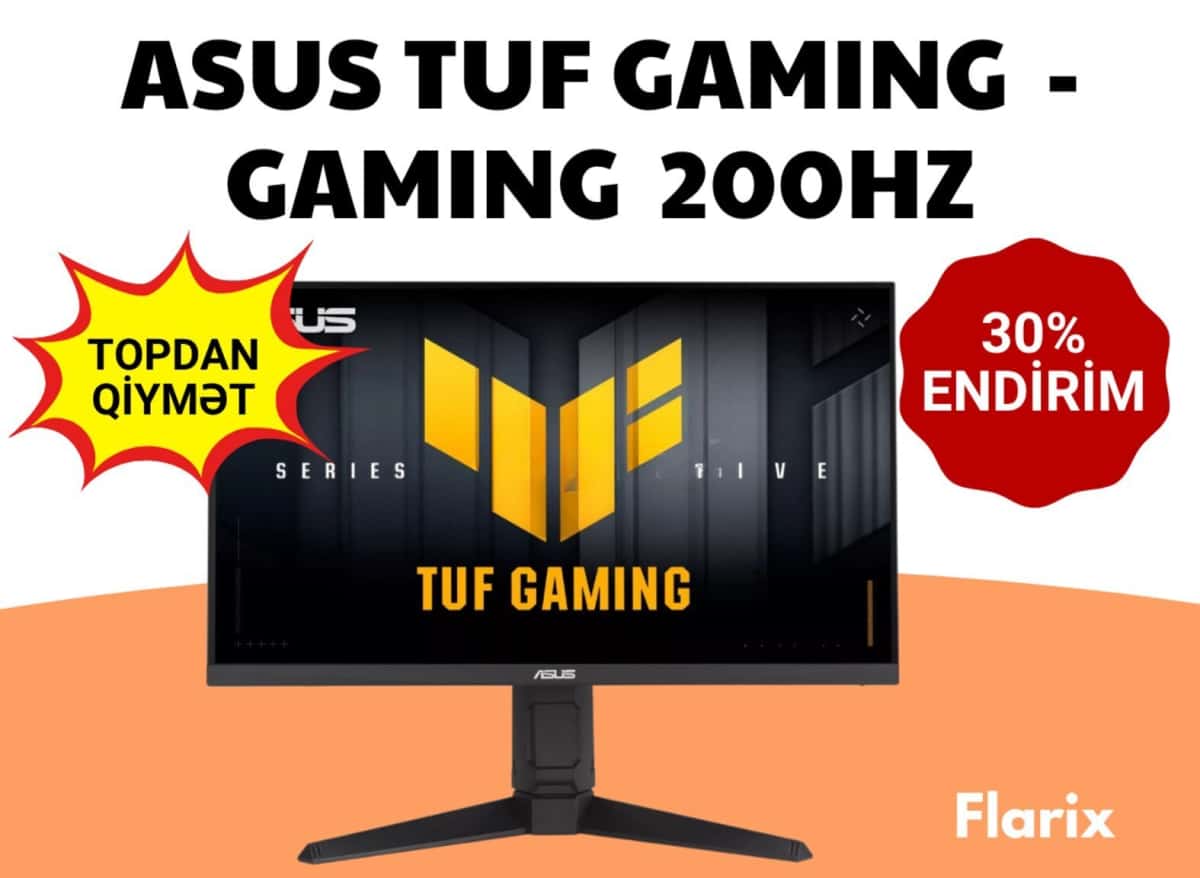 ASUS TUF Gaming VG259QL5A 25" 200Hz Monitor - Tenderyard