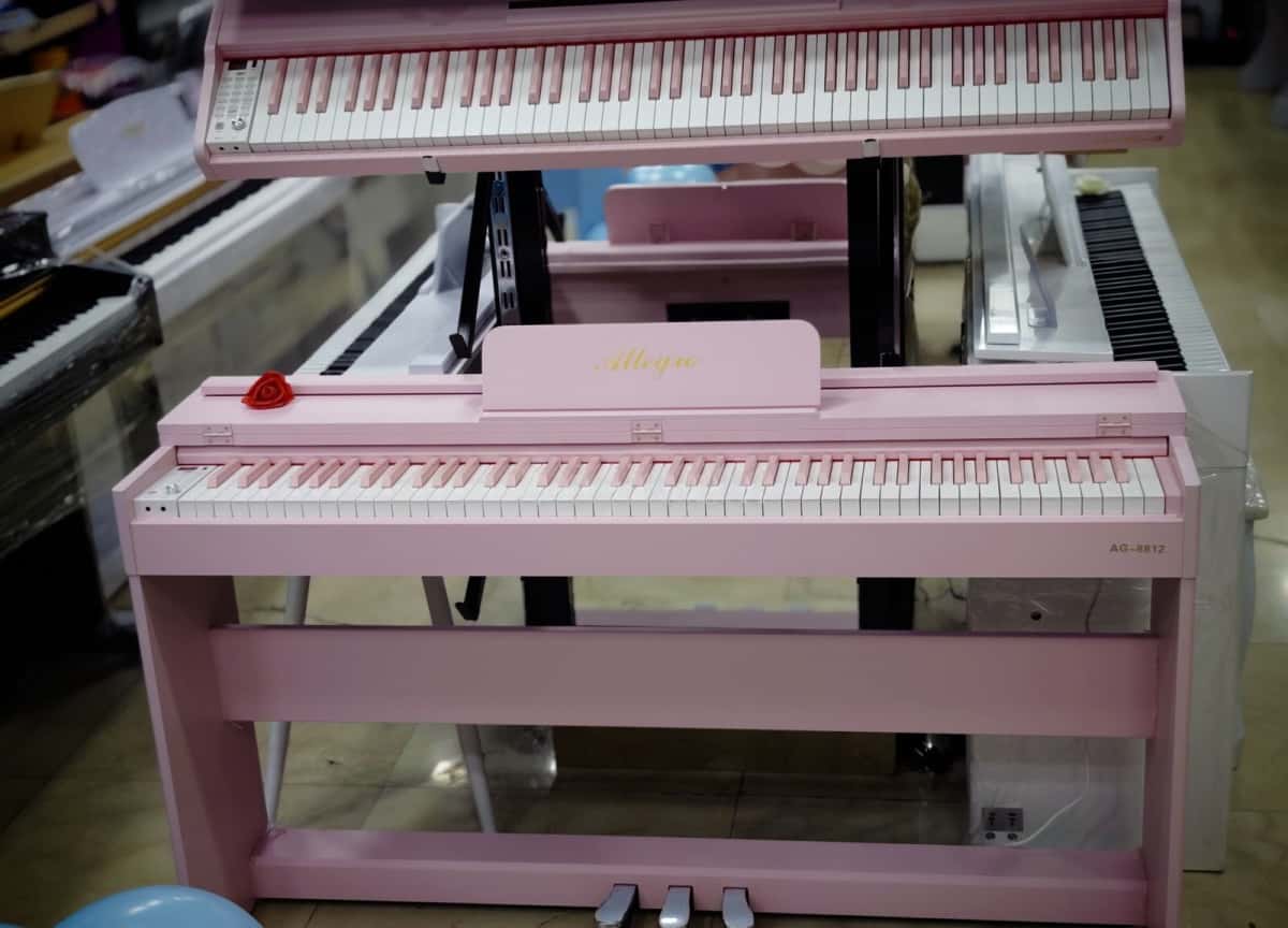 Электронное пианино Allegro 8812 Pink - Tenderyard