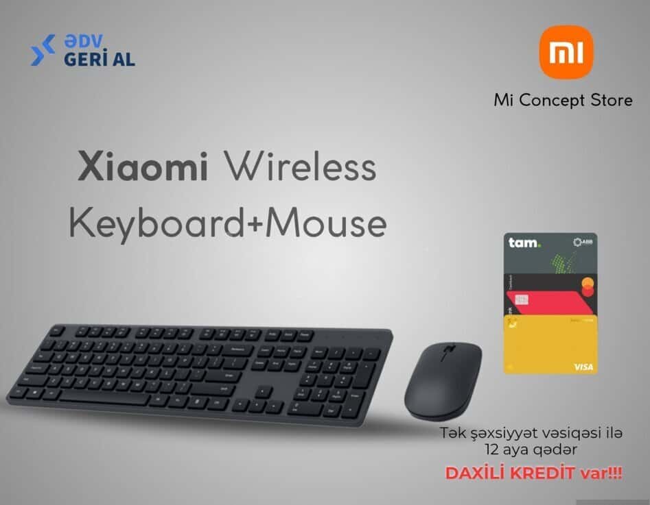 Wireless keyboard and mouse set Xiaomi Wireless Combo - Tenderyard