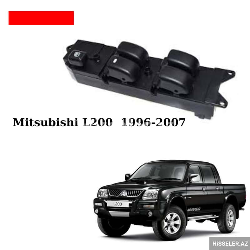 Window switch control panel for Mitsubishi L200 1997-2007 - Tenderyard