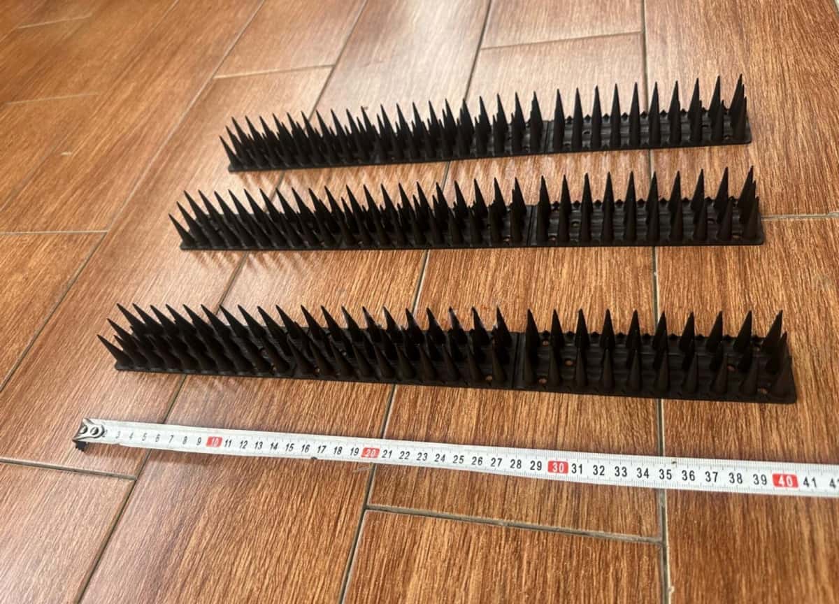 Anti-bird spiked plastic module - Tenderyard