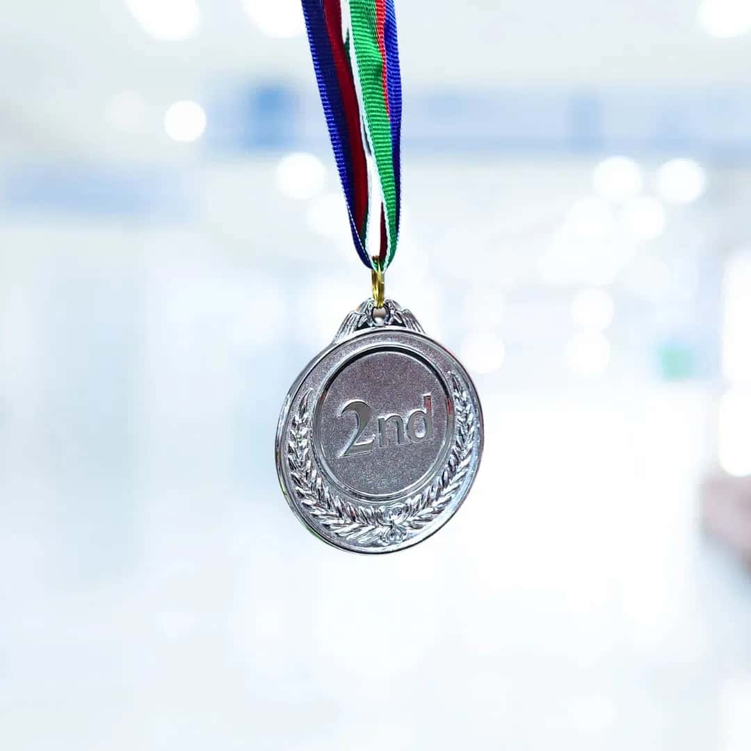 İdman suvenir medal 2-ci yer, gümüşü - Tenderyard