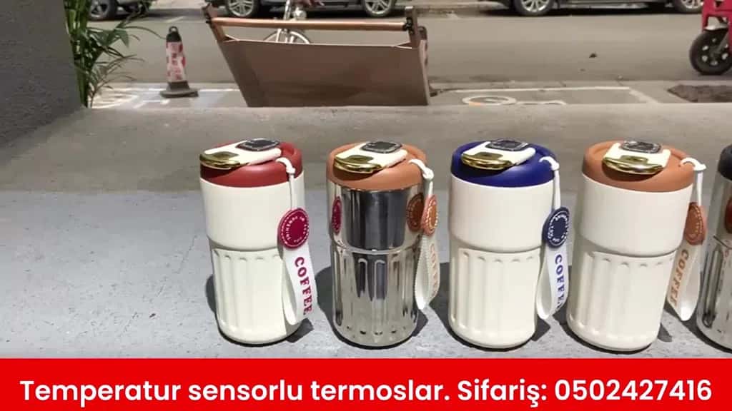 Temperatur göstəricili smart termoslar - Tenderyard