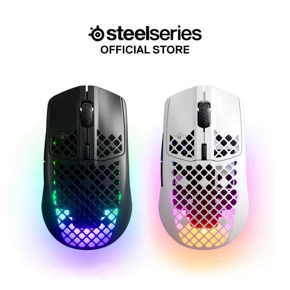 SteelSeries Gaming Mouse, Color White - Tenderyard
