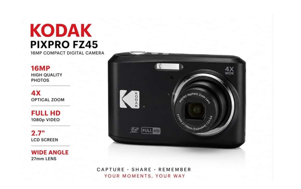 Kodak Pixpro FZ45 16MP Digital Camera - Tenderyard